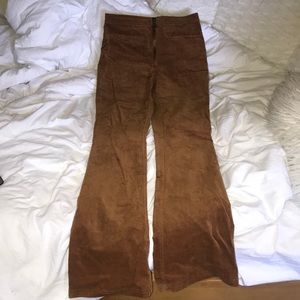 corduroy boot leg pants (worn once)
